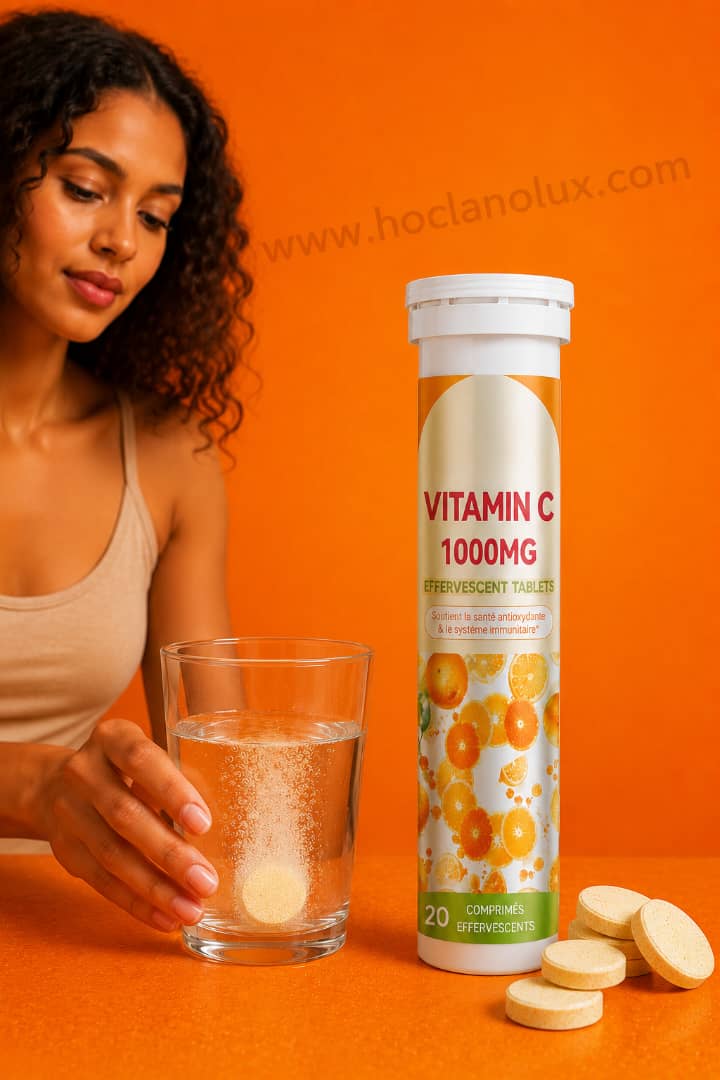 Vitamine C 1000 mg Effervescente – 20 Comprimés