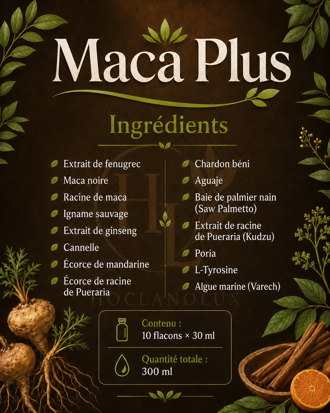 ' MACA Plus ' – boisson d'agrandissement des hanches et des fesses à effet rapide. Effet liftant et volumateur. BEST SELLER