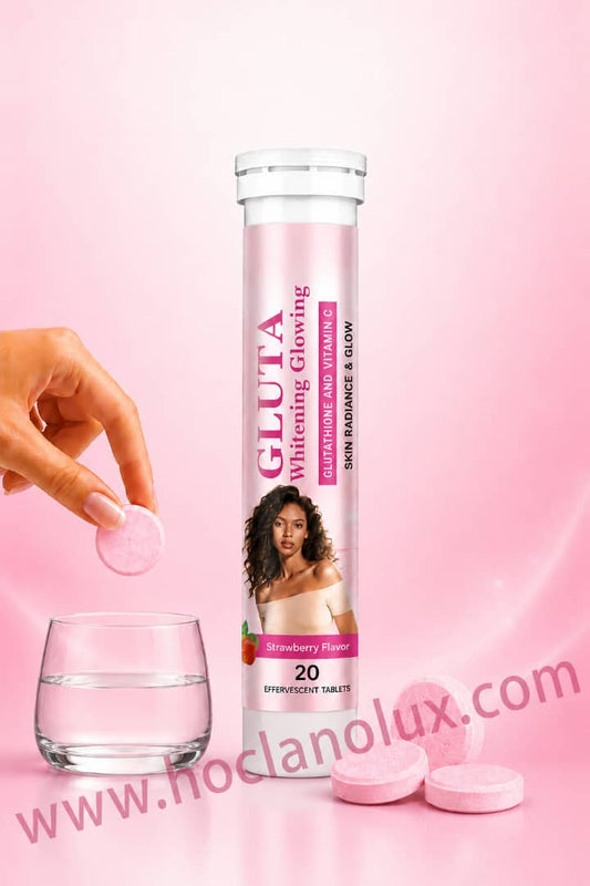 Glutathion & Vitamine C - éclat de la peau - effervescent -