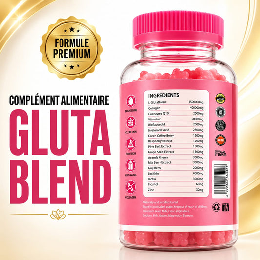 GLUTA BLEND 1.500.000 mg: formule Premium