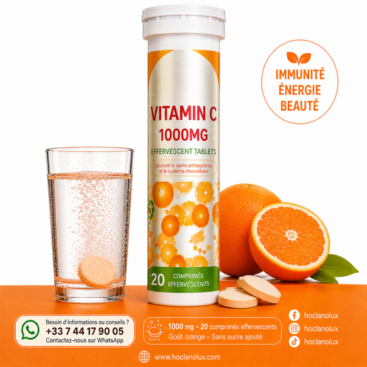 Vitamine C 1000 mg Effervescente – 20 Comprimés