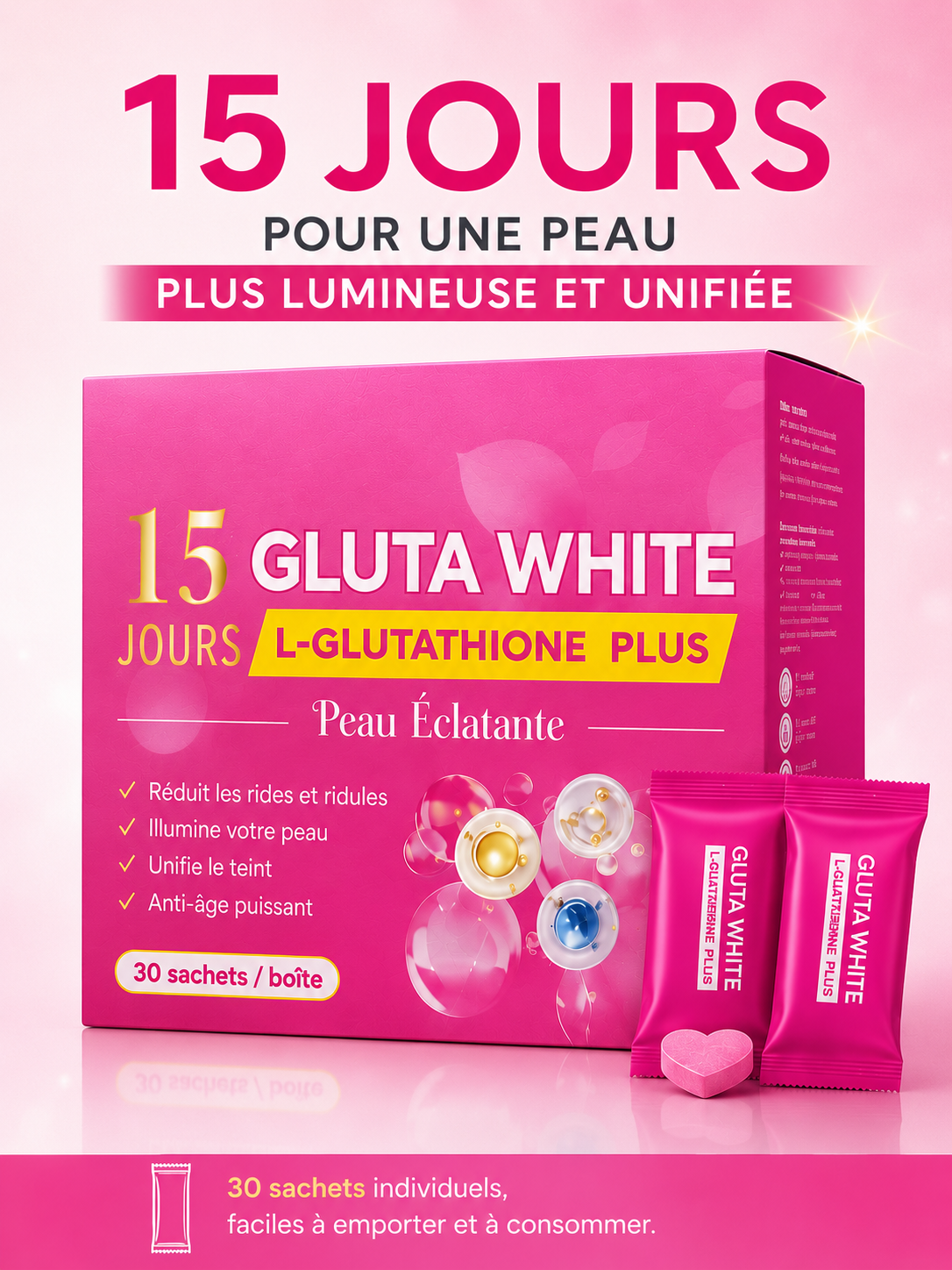 GLUTA - WHITE ' 15 jours '