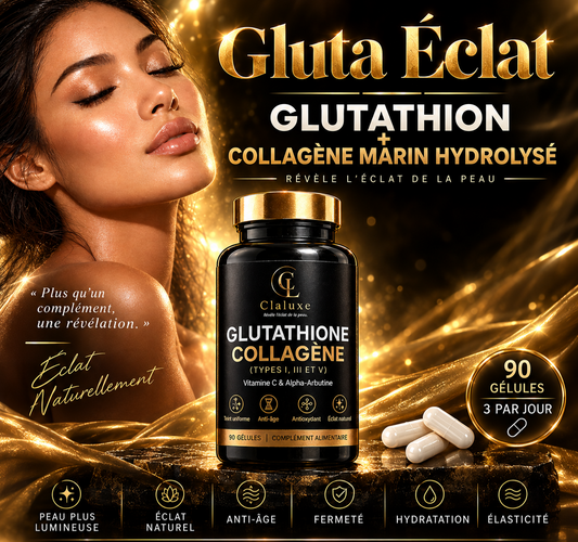 GLUTA ÉCLAT- glow intense ; fermeté ; élasticité