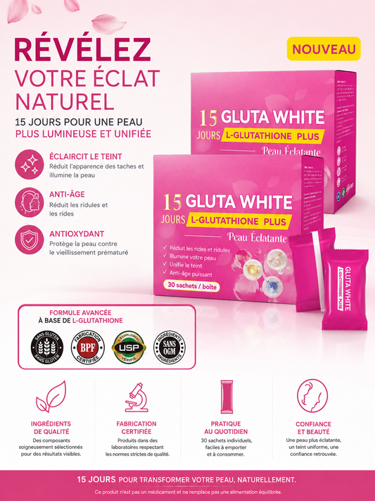 GLUTA - WHITE ' 15 jours '